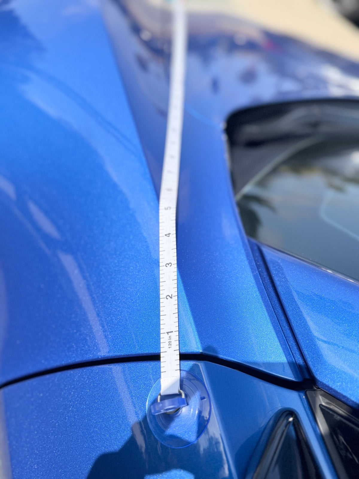 Measuring Tape with Suction Cup