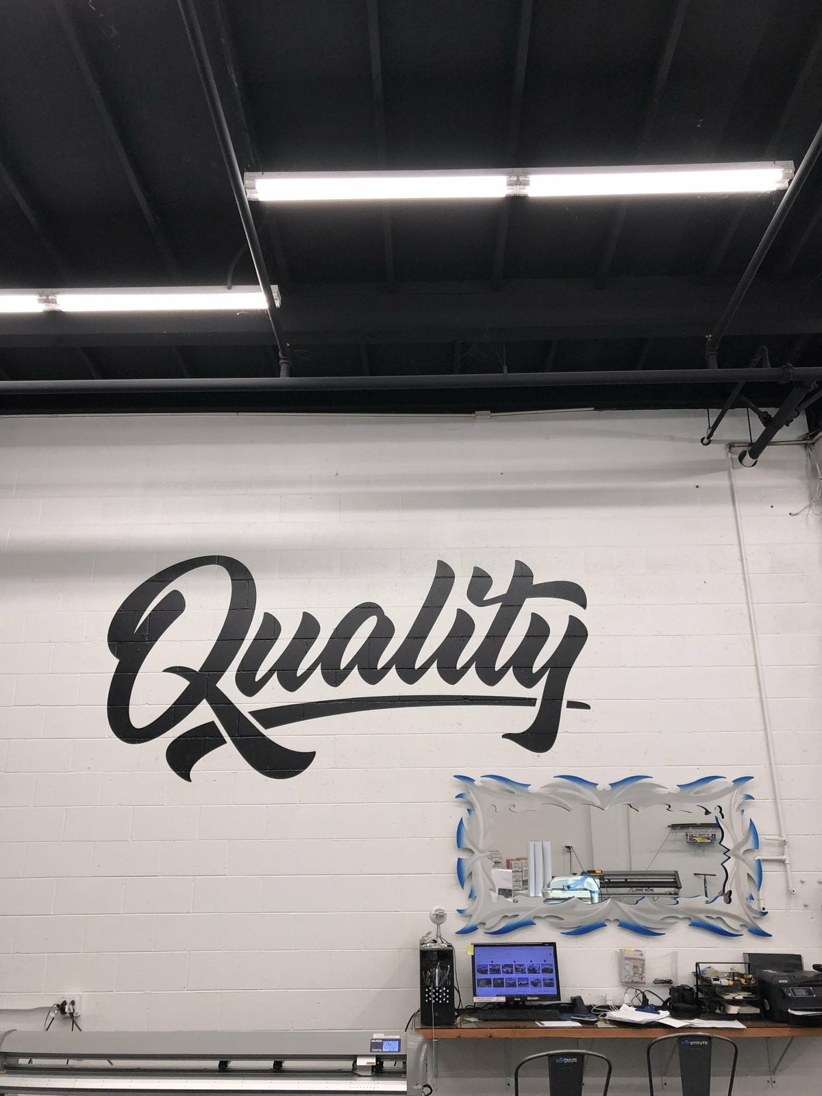 Large Company Logo Decal