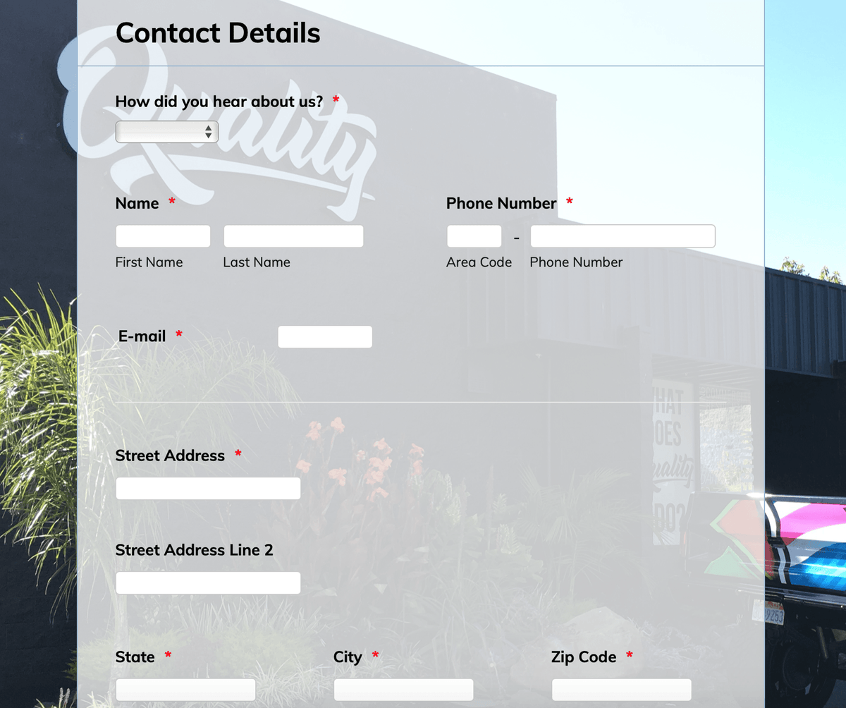 Client Check-In Form Template
